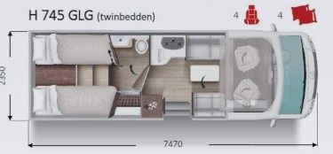 Continental H 745 GLG