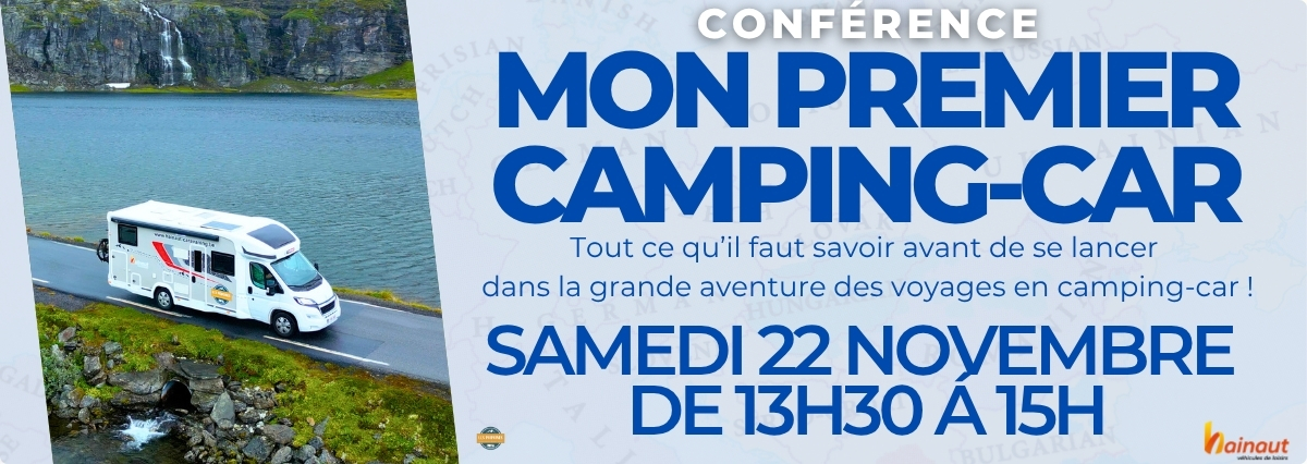 CONFÉRENCE "MON PREMIER CAMPING-CAR" du 22 NOVEMBRE 2025