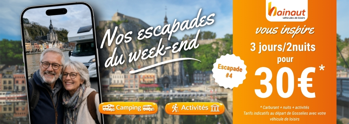 Nos escapades du week-end #4 — Dinant & les Rochers de Freÿr — 3 jours / 2 nuits à moins de 99 €